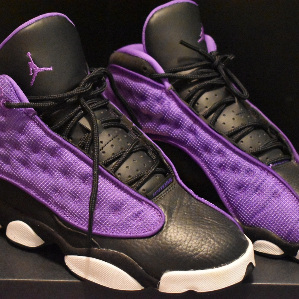 Air Jordan Retro 13 Purple Venom